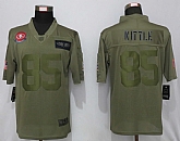 Nike San Francisco 49ers 85 Kittle Nike Camo Salute to Service Limited Jersey,baseball caps,new era cap wholesale,wholesale hats